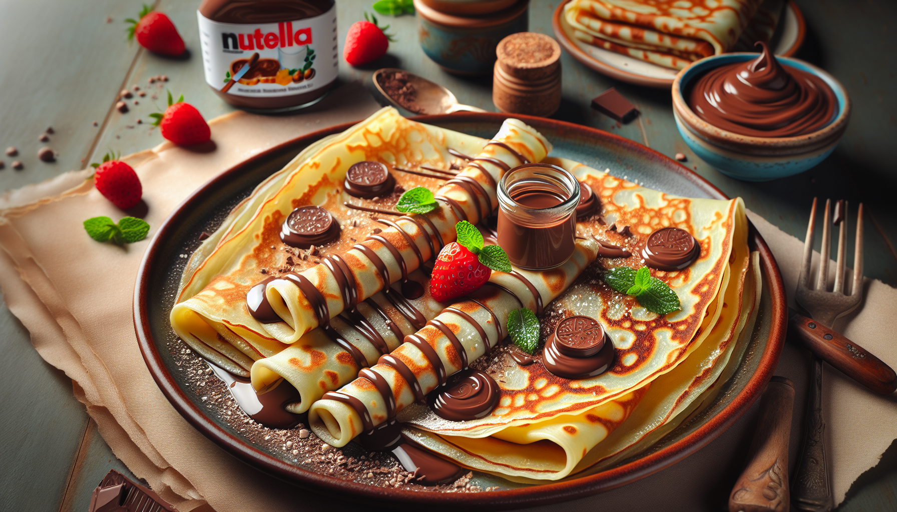 crepes nutella